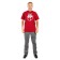 T-shirt Payer World Tour, Cotton, Bordeaux, Rr.
