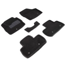 Pile rug for Land Rover Freelander II, 2006-2014, Black