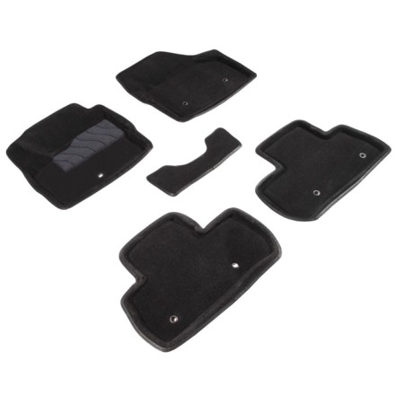 Pile rug for Land Rover Freelander II, 2006-2014, Black