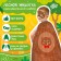 Carnival set "Forest Mishutka": cloak, mask