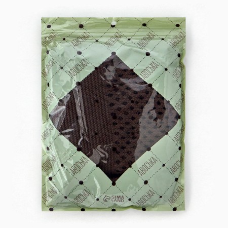 ALOSKA 38 x 62 cm, handle 22 cm, cell 0.5 cm, brown-4