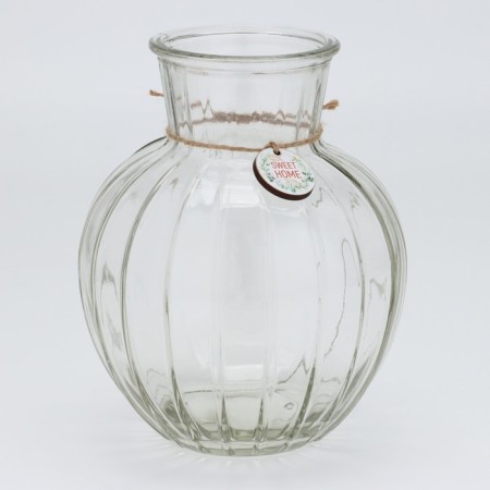 Vase for flowers "Sweet Home", 19.5 x 15 cm.-1
