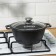 Pan, 2 l, d = 22 cm, h = 15.5 cm, kyshka, anti -stick coating, color dark marble