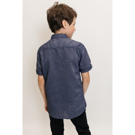 Surchachka upper for ISEE boys, height 134-140 cm, blue color-13