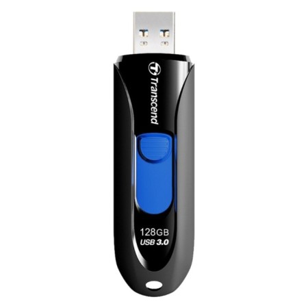 Flem Transcend 128GB Jetflash 790 TS128GJF790K USB3.0 Black/Blue-1
