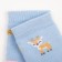 Noski children's terry, blue color, size 9-10