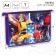 Plastic folder for A4 notebooks, on lightning, transformers