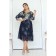 Women's dress, size 56, blue color