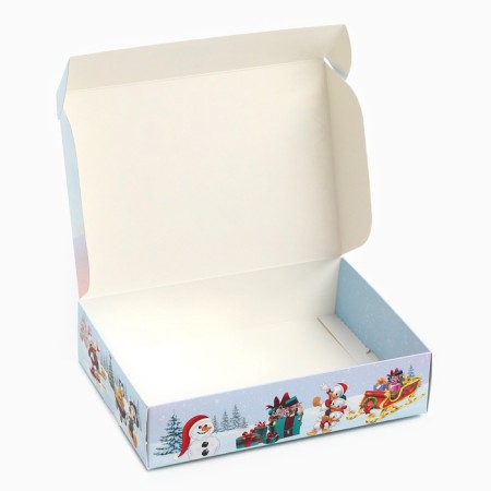 Folding box, 21 x 15 x 5 cm "Happy New Year!", Mickey Mouse-3
