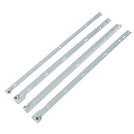 Roller guides 550 mm, 0.8 mm