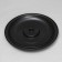 Shower tank, 100 liters, with a lid, with a crane thread, black