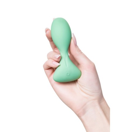 Satiffyer TrendSetter, Soft silicone, 12 modes, Bluetooth App, green color, green-7
