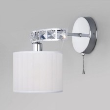 Бра Salina, 1x40Вт E14, цвет хром