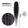 SIM-BRAIDS AFROKOSOS, 60 cm, 18 strands (CE), greasy/blue/milk (#FR-32)
