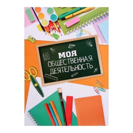 School folder on the rings "Portfolio of a schoolboy", 10 sheets-undergraduate, 24.5 x 32 cm.-20
