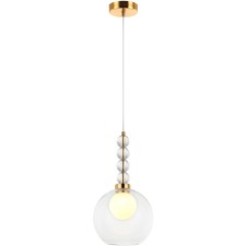 Светильник подвесной Designo 1xG9 LED 22x22x46-150 см, цвет бронза