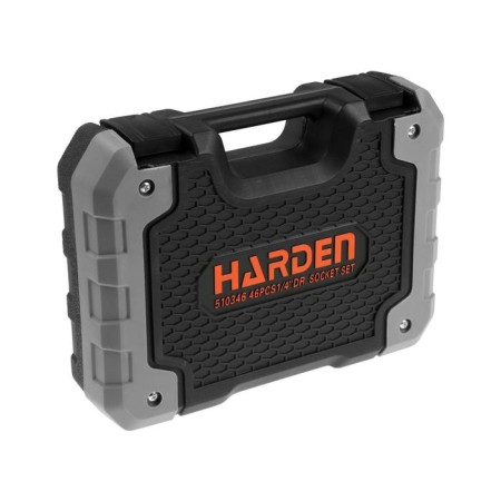 Tool set of Harden 510346, CRV, 1/4 ", plastic case, 46 items-2