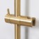 Shower stand waserkraft a190, a watering gun holder, 665 mm, matte gold