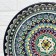 Largan Rishtan ceramics "Patterns", 36 cm, Blue Mix