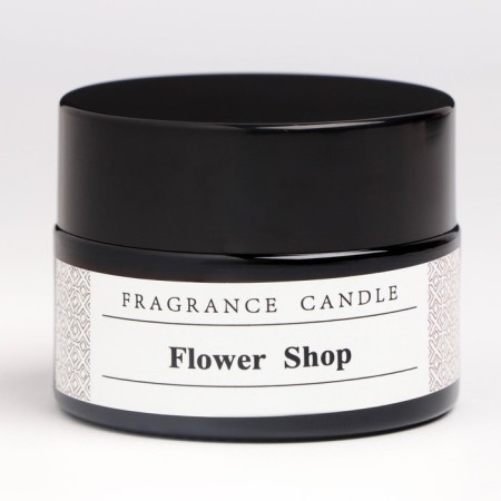 Aromatic candle in the bank "Flower shop Bobby", 12 g-1