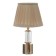 Board lamp "Kadi" E27 40W gold 25x25x42 cm Risalux