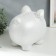 Pigger Ceramics "Pig - White Krakelyur" 30x22x26 cm
