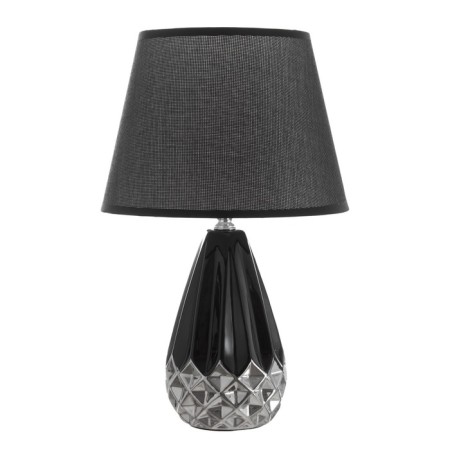 Table lamp "Florence" E14 40W Black-CHROM 22.5x22.5x35 cm Risalux-6