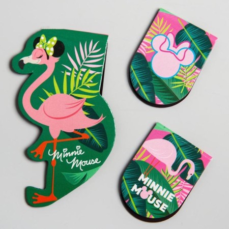 Magnetic bookmarks on the postcard "Enjoy Life", Minnie Mouse, 3 pcs.-2