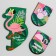 Magnetic bookmarks on the postcard "Enjoy Life", Minnie Mouse, 3 pcs.