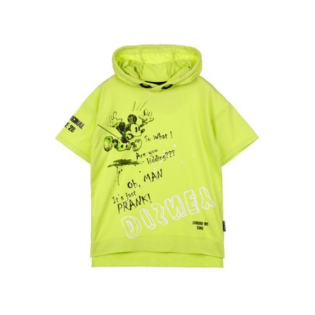 T -shirt with a hood for a boy PlayTode, height 146 cm