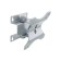 Trone LPS 40-10 bracket, for TV, inclined, 15 "-23", up to 25 kg, 83 mm, silver