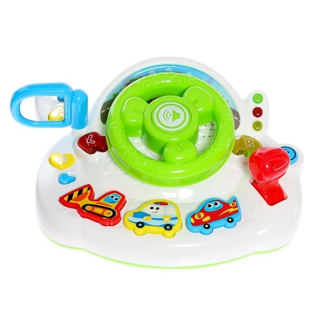 Musical steering wheel, sound, light, mobile elements-2
