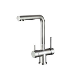Florentina mixer “Ares” high spout, stainless steel