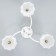 Svetogor chandelier "Structure" 3x60W E27 white 51x51x29cm