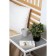 Tumbling table 1, 400x400x400, white Muar/Metropolitan Gray