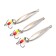 Vertical "Yaman" Malek with a tee, size 28 mm, 1.3 g, color nickel