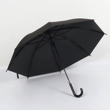 Umbrella - semi -automatic cane "Smile", 8 knitting needles, r = 47 cm, MIX drawing-2
