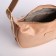 Women's bag with lightning, beige color
