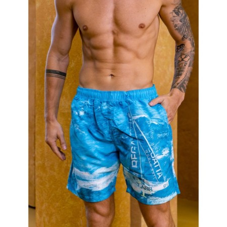 Male ISee shorts, size 48, blue color-8