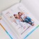 Photo album in 100 photos 10x15 cm, plastic. Pure Ultramarine sheets pineapple