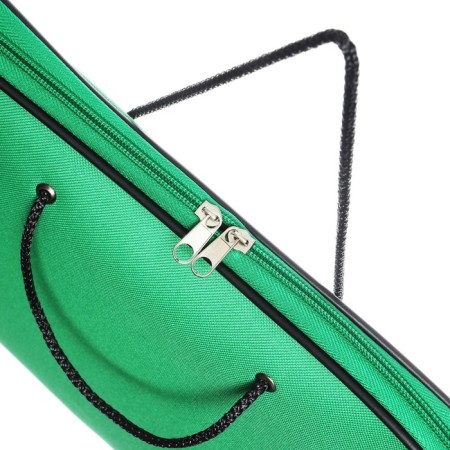 Folder with handles Textile A4, 340 x 260 x 20 mm, "Office" 1Sh42 "Lux", inner pocket, green-4