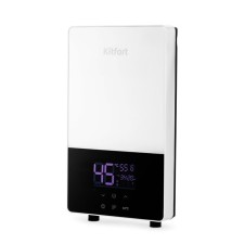 Club water heater KitFort KT -6034, 6000 W, 4 l/min, 30 - 55 ° C with a step of 1 ° C, cord 0.5 m