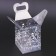 New Year. Box gift New Year's folding PVC "Christmas tree in the forest" 12 x 7 x 7 cm.