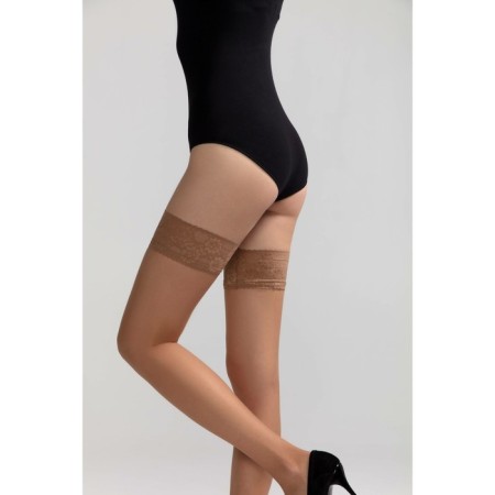 Stockings women's class, size 27-29, color Natural