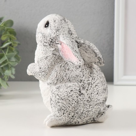 Piggy bank "Rabbit No. 3 variegated" height 16 cm, width 10.5 cm, length 12.5 cm-3