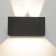Street lamp Mantra Davos, Led, 2200lm, 3000k, 200x100x100 mm, matte black color