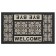 Rapid Format Classic Rug "Gray", 40x68 cm