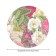 Tables on the table “Flower picture”, round, oxford, elastic band, size 120x120 cm, diameter 75-100 cm