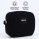 Bag Cross-Bodi with a zipper, black color