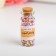 Glitter in a jar of "confetti mix" pr 2 mm 7 g 5x2x2 cm